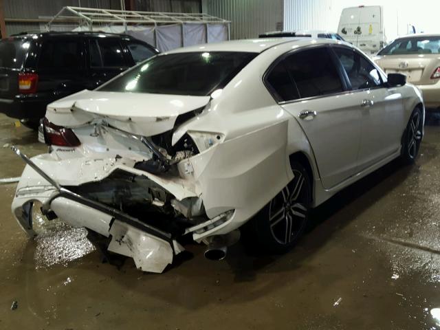 1HGCR2F57GA068075 - 2016 HONDA ACCORD SPO WHITE photo 4