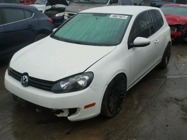 WVWAB7AJ3CW133772 - 2012 VOLKSWAGEN GOLF 白色 照片 2