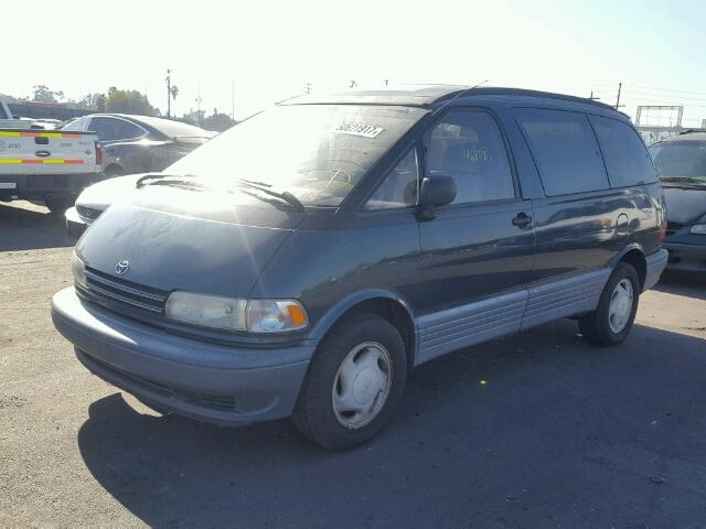 JT3AC14R0S1170242 - 1995 TOYOTA PREVIA LE GREEN photo 2