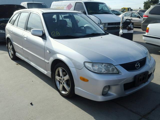 JM1BJ245531153916 - 2003 MAZDA PROTEGE PR SILVER photo 1