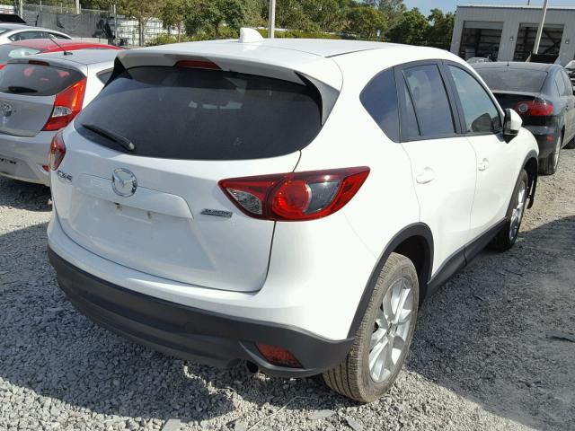 JM3KE2DY0F0461012 - 2015 MAZDA CX-5 GT WHITE photo 4