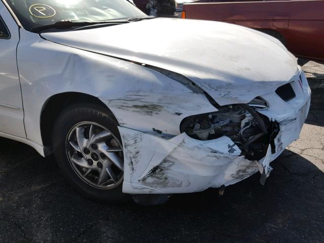 1G2NF52E54C135090 - 2004 PONTIAC GRAND AM S Ağ foto 10