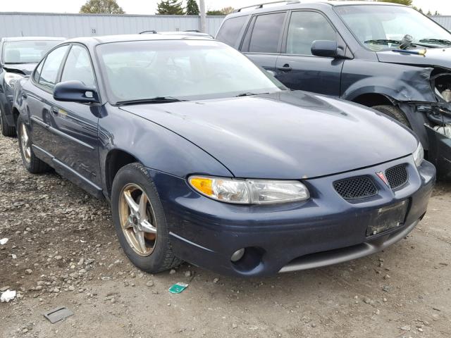1G2WP52K82F177952 - 2002 PONTIAC GRAND PRIX ლურჯი ფოტო 1