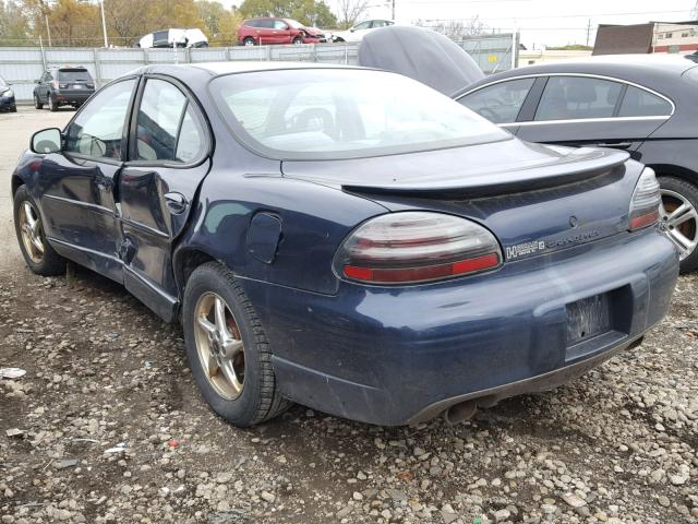 1G2WP52K82F177952 - 2002 PONTIAC GRAND PRIX ლურჯი ფოტო 3