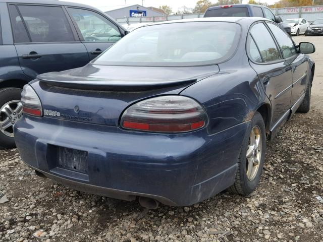 1G2WP52K82F177952 - 2002 PONTIAC GRAND PRIX ლურჯი ფოტო 4