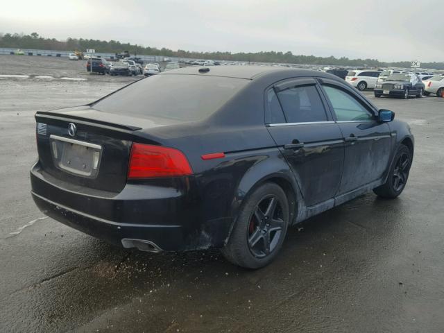 19UUA66246A053962 - 2006 ACURA 3.2TL BLACK photo 4