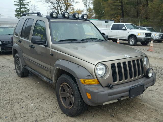1J4GL38KX6W281138 - 2006 JEEP LIBERTY RE BEIGE photo 1