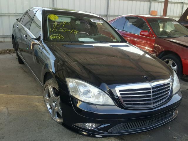 WDDNG71X28A161113 - 2008 MERCEDES-BENZ S 550 BLACK photo 1