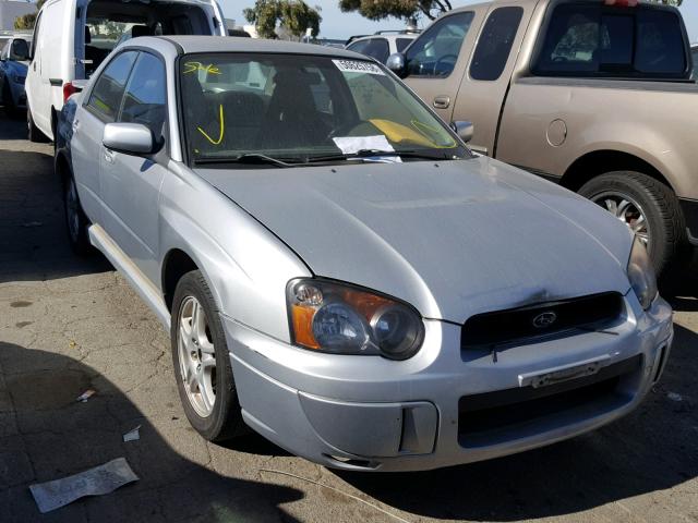 JF1GD66585H517280 - 2005 SUBARU IMPREZA RS SILVER photo 1