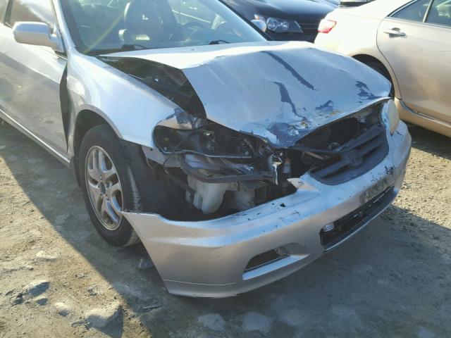 1HGCG22582A000078 - 2002 HONDA ACCORD EX SILVER photo 9