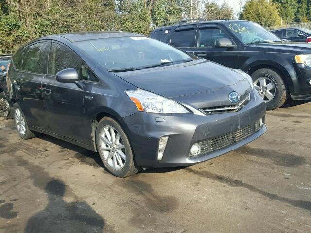 JTDZN3EU7C3088103 - 2012 TOYOTA PRIUS V GRAY photo 1