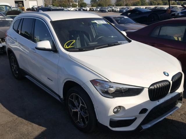 WBXHT3C39G5E55594 - 2016 BMW X1 XDRIVE2 WHITE photo 1