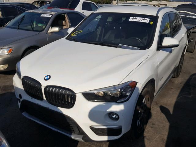 WBXHT3C39G5E55594 - 2016 BMW X1 XDRIVE2 WHITE photo 2