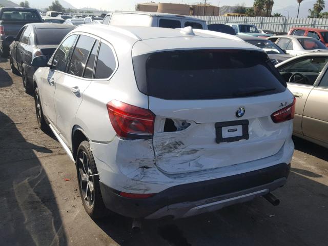 WBXHT3C39G5E55594 - 2016 BMW X1 XDRIVE2 WHITE photo 3