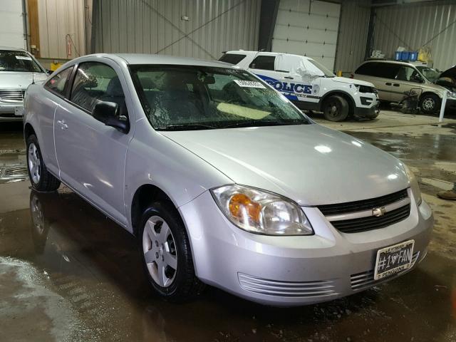 1G1AK15F667637954 - 2006 CHEVROLET COBALT LS SILVER photo 1