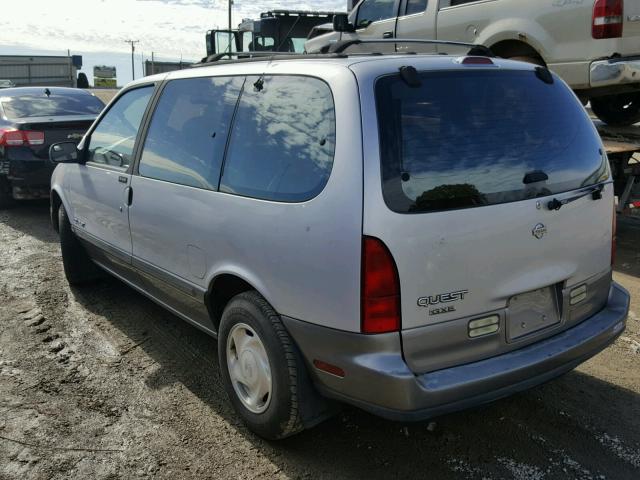 4N2DN11W7RD855454 - 1994 NISSAN QUEST XE SILVER photo 3