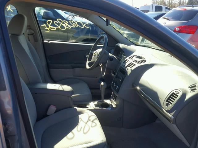 1G1ZS58F47F105678 - 2007 CHEVROLET MALIBU LS Qızıl foto 5