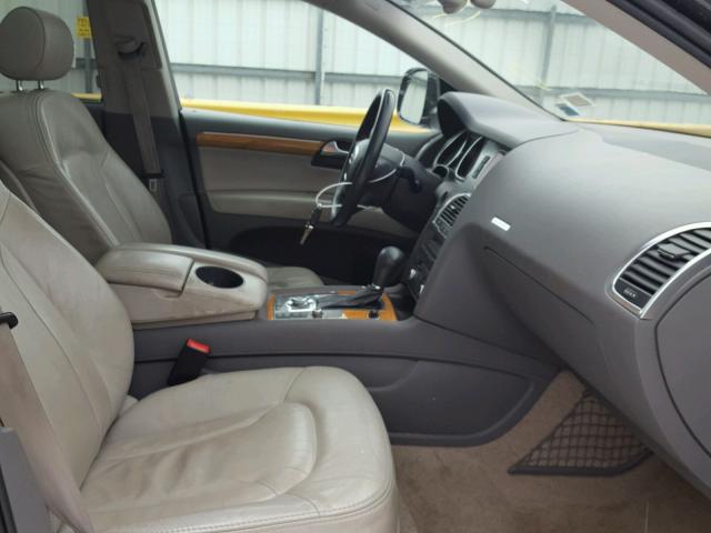 WA1BV74L47D040022 - 2007 AUDI Q7 4.2 QUA GRAY photo 5