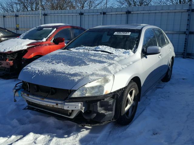 1HGCM56643A029642 - 2003 HONDA ACCORD EX SILVER photo 2