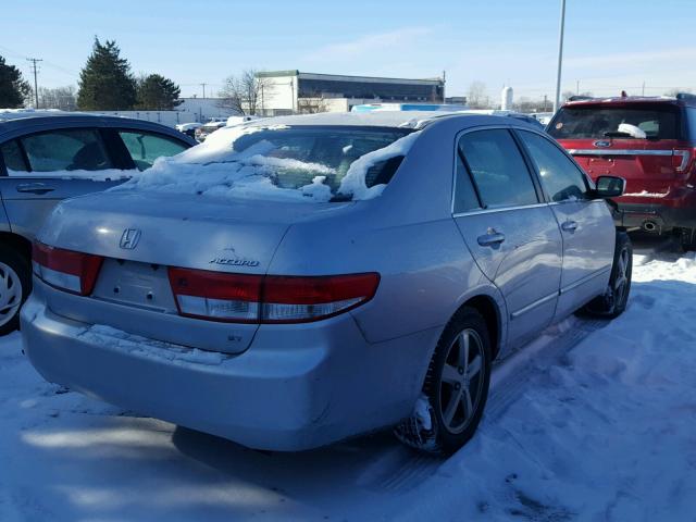 1HGCM56643A029642 - 2003 HONDA ACCORD EX SILVER photo 4