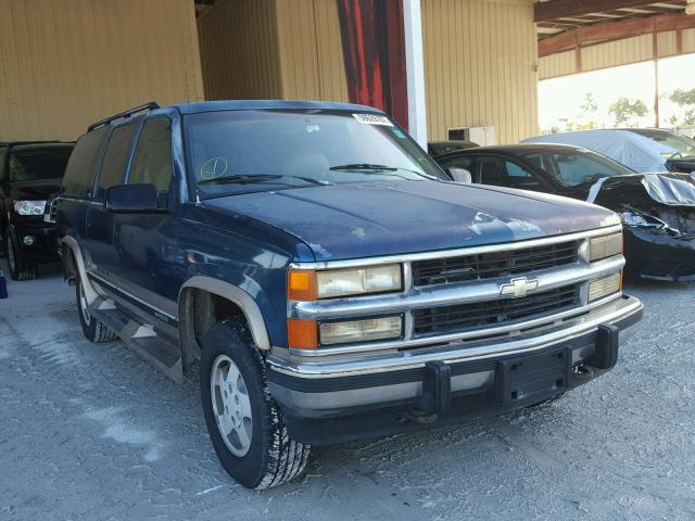 1GNFK16K1RJ365160 - 1994 CHEVROLET SUBURBAN K BLUE photo 1