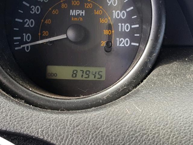 KL1TD66658B004472 - 2008 CHEVROLET AVEO BASE Қызыл фото 8