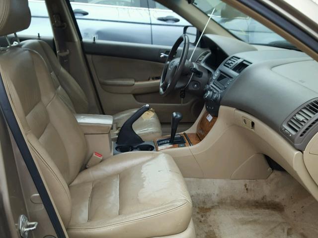 1HGCM66593A077893 - 2003 HONDA ACCORD EX BEIGE photo 5