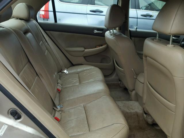 1HGCM66593A077893 - 2003 HONDA ACCORD EX BEIGE photo 6