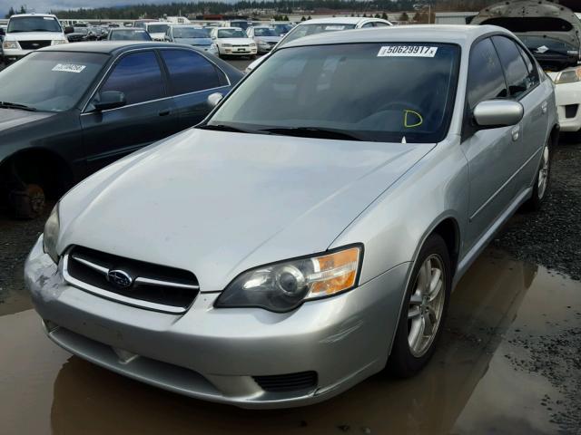 4S3BL616757209384 - 2005 SUBARU LEGACY 2.5 SILVER photo 2