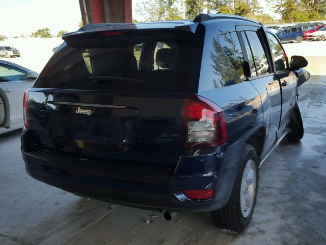 1C4NJCBA2FD219019 - 2015 JEEP COMPASS SP BLUE photo 4