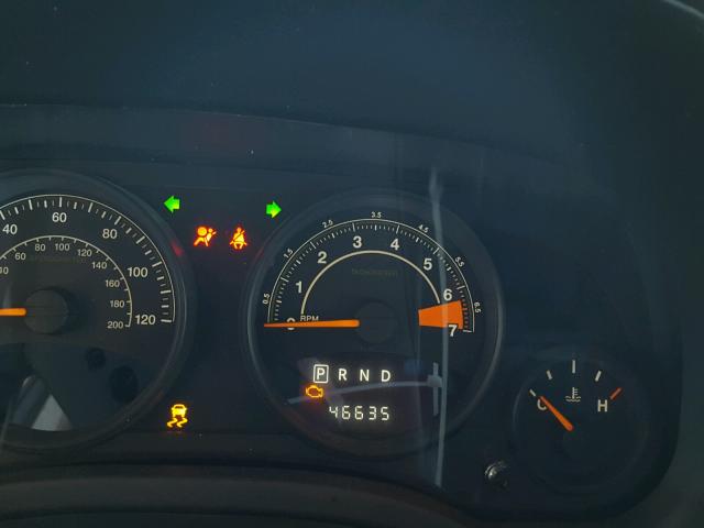 1C4NJCBA2FD219019 - 2015 JEEP COMPASS SP BLUE photo 8