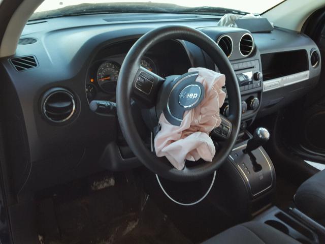 1C4NJCBA2FD219019 - 2015 JEEP COMPASS SP BLUE photo 9