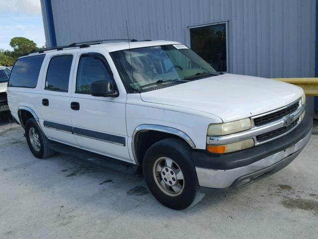 3GNEC16Z13G221848 - 2003 CHEVROLET SUBURBAN C WHITE photo 1