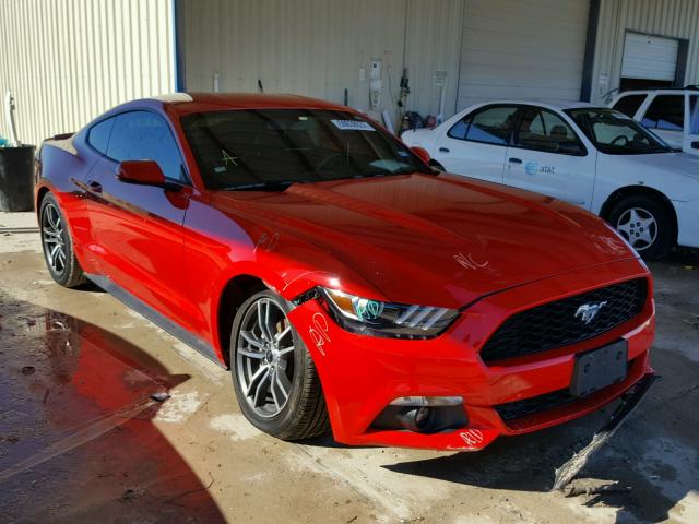 1FA6P8TH2H5228933 - 2017 FORD MUSTANG RED photo 1