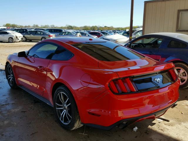 1FA6P8TH2H5228933 - 2017 FORD MUSTANG RED photo 3