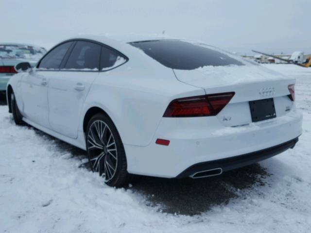 WAUWMAFCXGN022264 - 2016 AUDI A7 PREMIUM WHITE photo 3