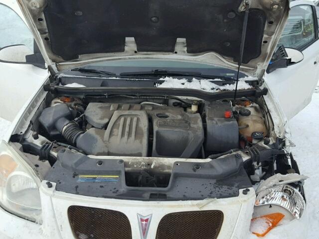 1G2AN15B167834904 - 2006 PONTIAC PURSUIT GT WHITE photo 7