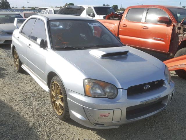 JF1GD70624L509825 - 2004 SUBARU IMPREZA WR SILVER photo 1