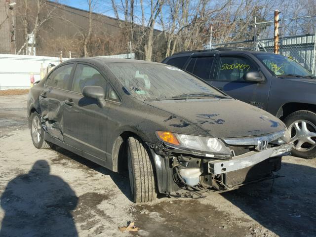 1HGFA16877L059048 - 2007 HONDA CIVIC EX 黑色 照片 1