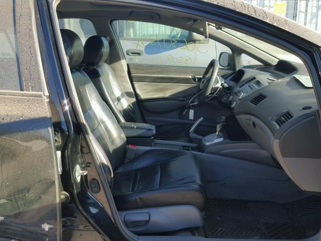 1HGFA16877L059048 - 2007 HONDA CIVIC EX 黑色 照片 5