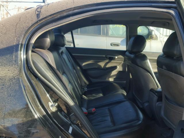 1HGFA16877L059048 - 2007 HONDA CIVIC EX 黑色 照片 6