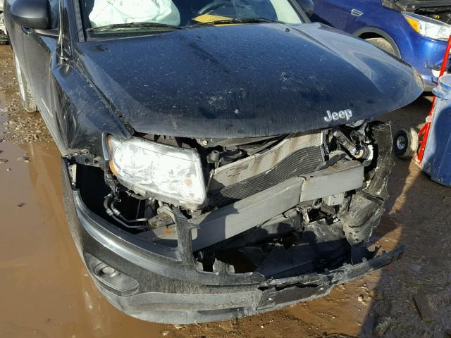 1C4NJCBA3CD592212 - 2012 JEEP COMPASS SP BLACK photo 9
