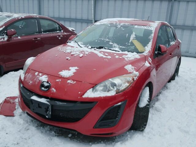 JM1BL1HF6A1349822 - 2010 MAZDA 3 I RED photo 2