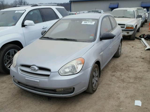 KMHCM36C58U076091 - 2008 HYUNDAI ACCENT GS SILVER photo 2