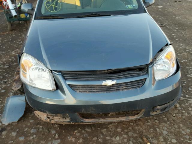 1G1AL58F477363770 - 2007 CHEVROLET COBALT LT BLUE photo 7