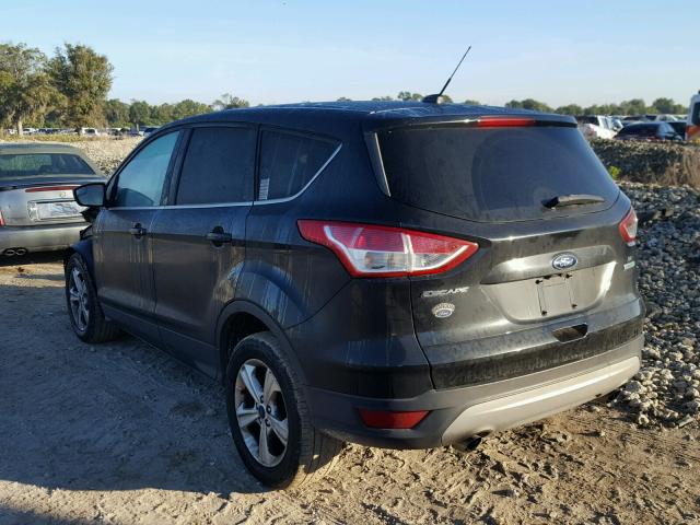 1FMCU0GX6EUC81785 - 2014 FORD ESCAPE SE BLACK photo 3