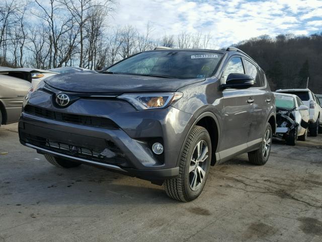 2T3RFREV8JW711571 - 2018 TOYOTA RAV4 ADVEN CHARCOAL photo 2