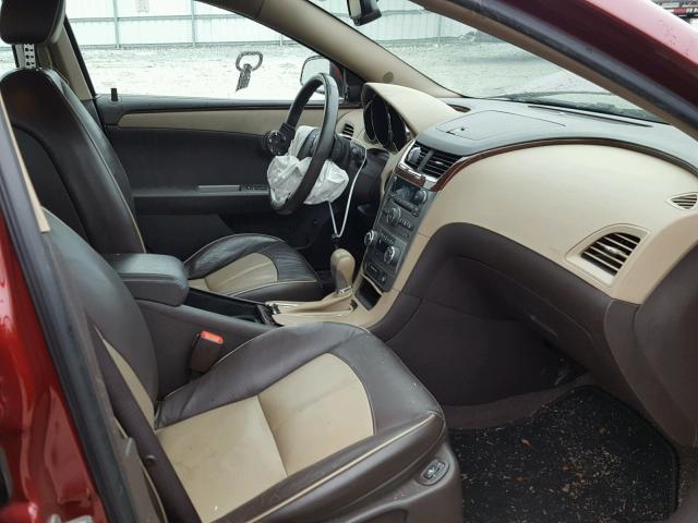 1G1ZK57B28F293973 - 2008 CHEVROLET MALIBU LTZ 红色 照片 5