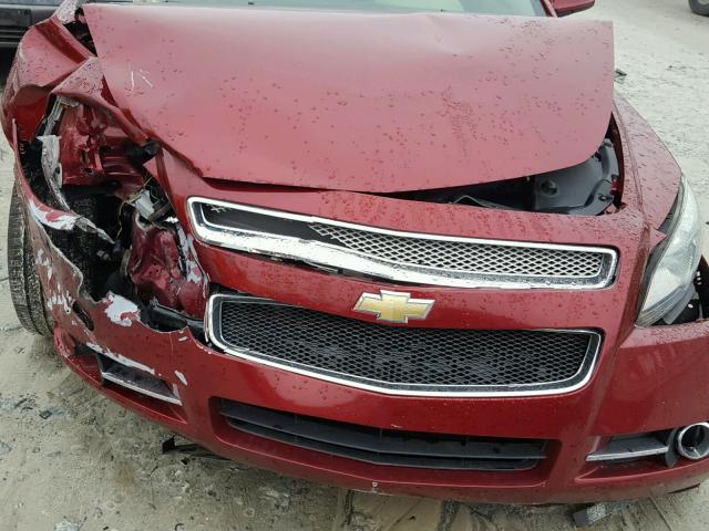 1G1ZK57B28F293973 - 2008 CHEVROLET MALIBU LTZ RED photo 7