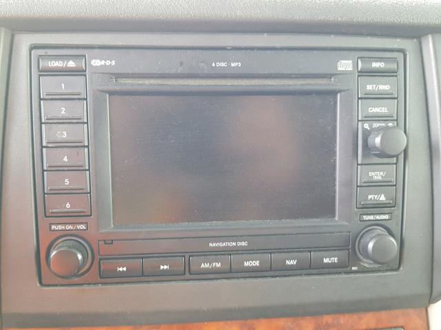 1J8HG58206C293285 - 2006 JEEP COMMANDER BLACK photo 9